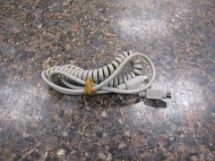 Vintage Apple 590-0361-B ADB Coiled Keyboard Cable