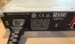 Rane EXP5x ~ Input Expander for the HAL1x (1RU) ~ EXP 5x