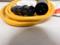 Rockville RCXFM10P Yellow 10 Feet XLR Female To XLR Male Cable