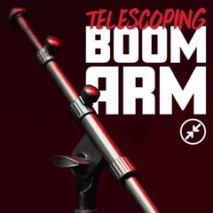Rok-It Series Heavy Duty All Metal Telescoping Tripod Mic Stand with Adjustab…