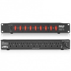 PDU Power Strip Surge Protector – 150 Joule 9 Outlet Strips 150J, Black