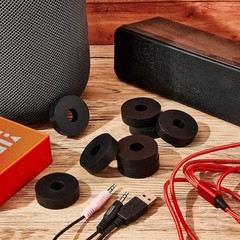 Mechanical Vibration Damping Pads, 1.5 Inch Rubber Washers for Audio Equipment