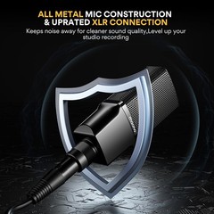 MAONO PM500 XLR Condenser Microphone 34mm