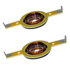 4Pcs Diaphragm For PRV Audio TW350Ti , Quantum Audio – QPT3D Titanium