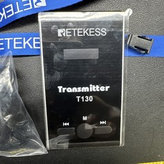 Retekess T130 Tour Guide System Wireless Assisted Audio Transmitter For Travel