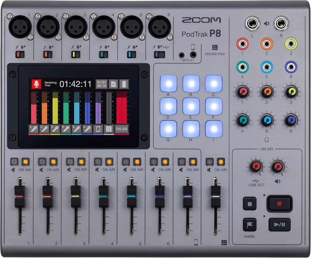 Podtrak P8 Mixer and Recorder