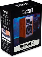 High Density Acoustic Foam Pads for 3-4.5 Inch Speakers, Perfect Sound Isolation