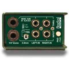 Radial ProAV1 Single Channel Passive Direct Injection Box