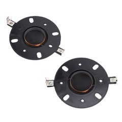 2PCS Tweeter Diaphragm Soft Sound Quality For 4 Inch Tweeter Easy To Use