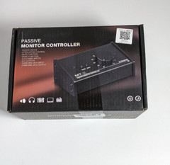 Big Knob Passive Monitor Controller (MT-2) , XLR and 3.5mm Input Output