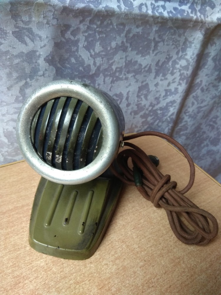 Vintage Rare USSR retro antique Soviet Dynamic Microphone MDM-1 OKTAVA 1960 year