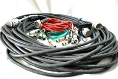 GENERIC 150FT 27 PIN VEAM 27 PIN TO 9 MALE XLR AND FEMALE XLR TRUNK #7113 (ONE)