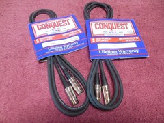 Pair of USA Made Conquest 6′ MIDI Cables