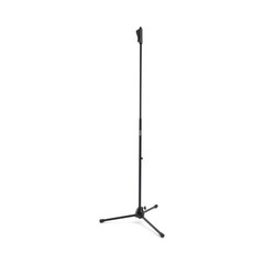 One-Hand Tripod Microphone Stand + Wireless Isolation Shock-Mount Clip Bundle