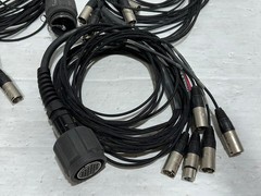 9FT 25 Pin Female to 5 Xlr Breakout Cable #4190 (One)THS