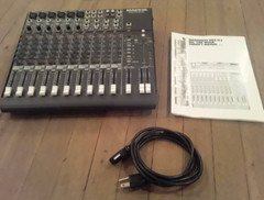 Mackie Mixer in Immaculate Condition with Power Cable and Original Owners Manual