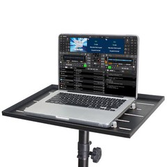 ProX X-TR1912 Laptop & Projector Tray for 1-3/8″ Pole/Tripod Stand Holds 35 lbs