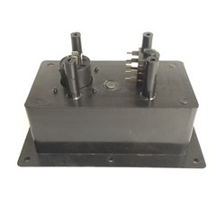 Plastic Jack Plate W/ Metal Pannel SpeakON NL4 For PA Speaker Cabniet 148x119mm