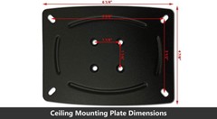 Silver Ticket Products STR-MOUNTLB 13.5 to 24" Adjustable,
