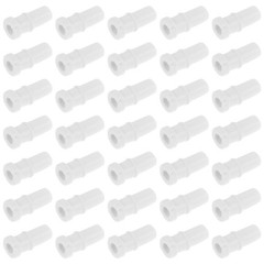 50Pcs White Lapel Microphone Tail Boots for 2Mm Cable Daily Use Mic Protector