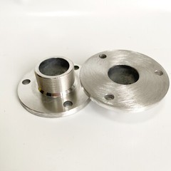 Pair Aluminum Horn Driver Adapter Flange Converter 34mm Thread with 72mm Bass