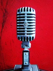 Vintage 1960’s Shure 55S dynamic cardioid microphone w S37A stand 55S PROP Elvis