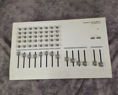 Vintage Roland DM-80F Fader Unit Audio Mixer Sound Engineer Equipment Not Tested
