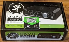 Mackie Onyx Artist 1.2 2×2 USB Audio Recording Studio Interface NEW Sealed Box!