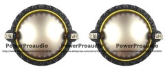 2PCS Aft Diaphragm For Celestion CDX14-3050 CDX20-3000 8 ohm Driver