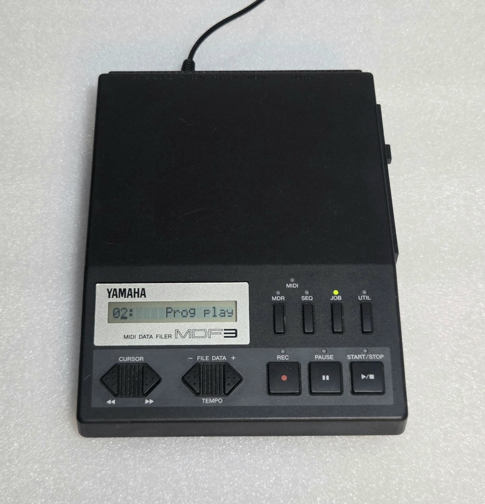 Yamaha MDF3 Midi Data Filer (floppy disk, sysex, sequences)