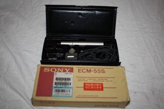 Sony ECM-55S Condenser Microphone Phantom Power #0002