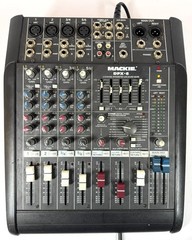 Mackie 6 Channel Integrated Live Sound Mixer Model DFX-6 Vintage Audio Equipment