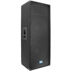 SA-155T Dual 15″ Pro Audio PA DJ Speaker Cabinet with Titanium Horns