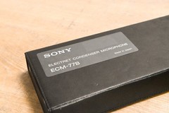 Sony ECM-77B Miniature Omnidirectional Lavalier Mic CG012V1