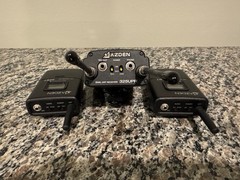 Azden 325UPR Dual-Channel Wireless Microphone System – 35BT Lav Packs- Excellent