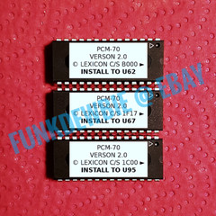 Lexicon PCM-70 OS 2.0 EPROM Firmware Upgrade SET / Brand New ROM Update PCM70