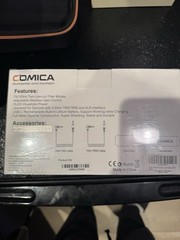 Comica VM20 Shotgun Microphone Super Cardioid Camera-Mount USB-C OLED Filter