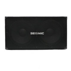 Seismic Audio 2×15 Bass Guitar Speaker Cabinet 8 Ohm 1200 Watts