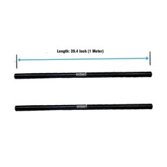 2-Pack Subwoofer Speaker Poles Metal Height Duty DJ Woofer Mount Holder Stands