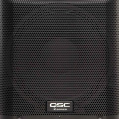 QSC K12 Speaker Replacement Grill / Grille with logo in Black