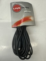 Live Wire MID-320 Cable – 20 Ft. Midi Cable – Live Wire 20 Foot Midi Cable