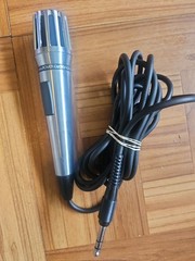 Vintage Perma Power Electronics S-2020-2 Cardioid Dynamic Microphone Japan