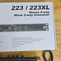 OEM NEW For DBX 223XL Stereo 2-Way/Mono 3-Way with XLR Connectors Crossover