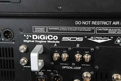 DiGiCo SD5 Digital Mixing Console w/ Waves Card, ST Optical & Road Case CG01GJB