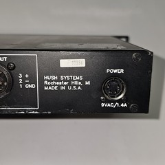 Hush Systems Elite Noise Reduction System Rack Mount UNTESTED AS IS NO CABLES