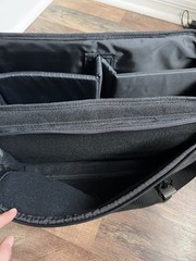 Vintage Solidex Multi-Compartment Audio Equipment Bag w/ Removable Strap