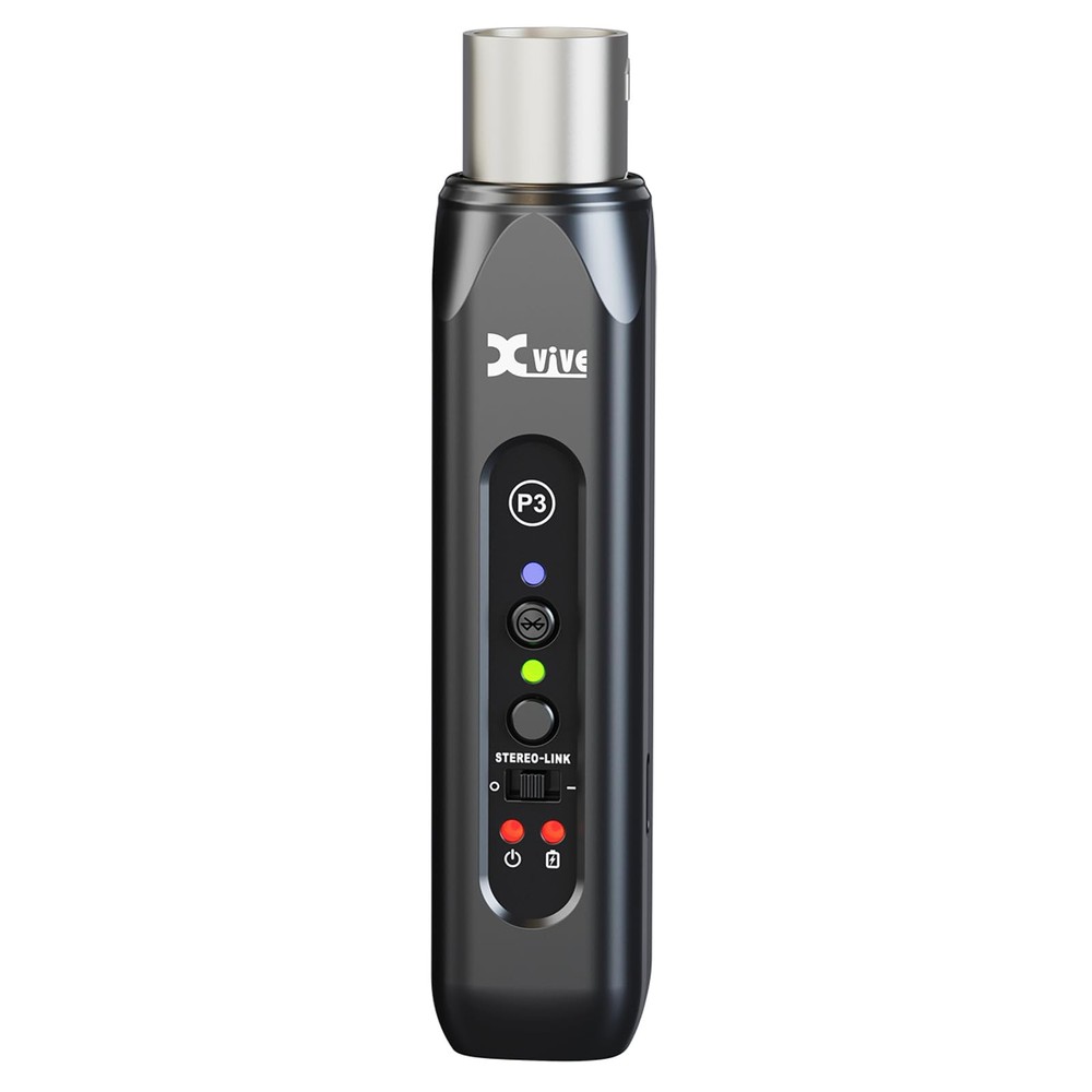 P3 XLR Bluetooth Receiver, High-Fidelity Wireless Bluetooth Adapter for Speak…