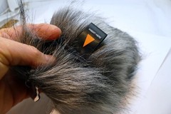 Comica 7″ long Fur windshield Muff Blimp Cover Hole 35-40mm