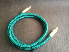 1x 1meter Digital Toslink Audio Optical Cable USA Audiophile