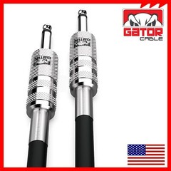 1/4” to 1/4” Male Mono Plug Cable Wire Cord Guitar Bass Instrument DJ Mixer